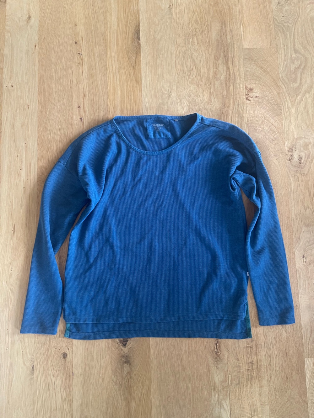 TOAD & CO Eco Women's Crewneck top in Blue